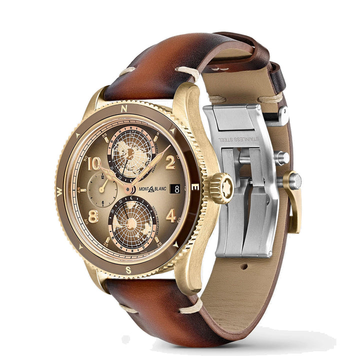 Montblanc pánské hodinky Montblanc 1858 Geosphere Limited Edition 1858 kusů 128504 - Capodagli 1937