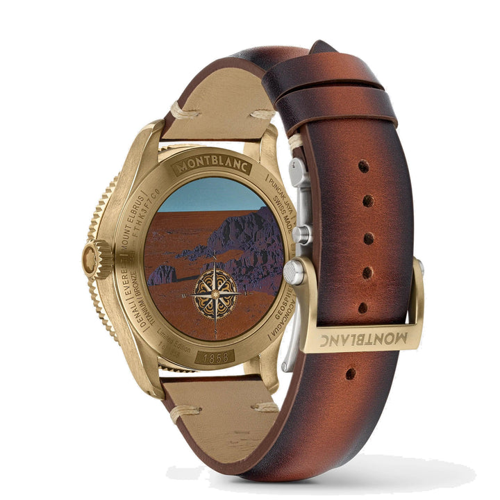 Montblanc pánské hodinky Montblanc 1858 Geosphere Limited Edition 1858 kusů 128504 - Capodagli 1937