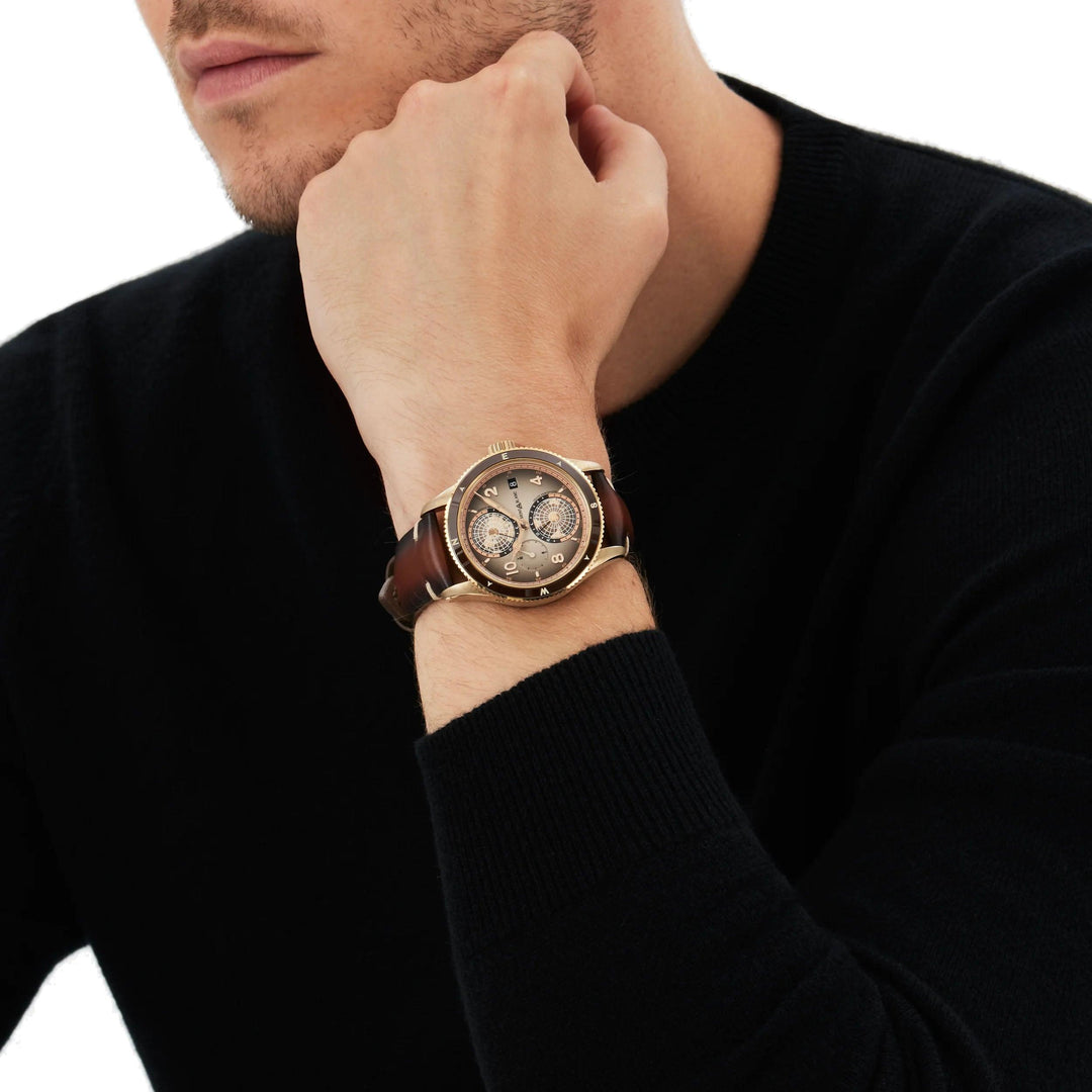 Montblanc pánské hodinky Montblanc 1858 Geosphere Limited Edition 1858 kusů 128504 - Capodagli 1937