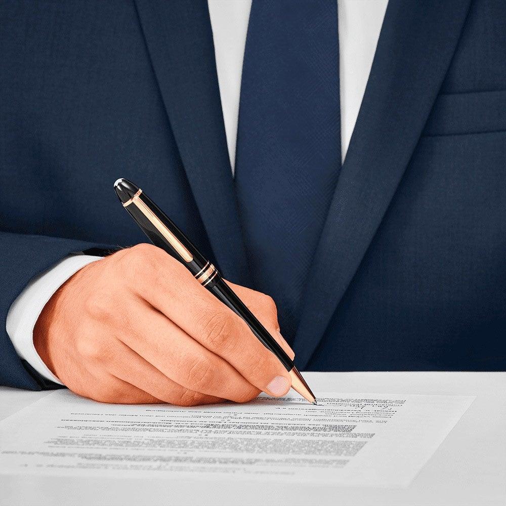 Στυλό Montblanc Meisterstück Gold LeGrand 10456 - Capodagli Jewellery