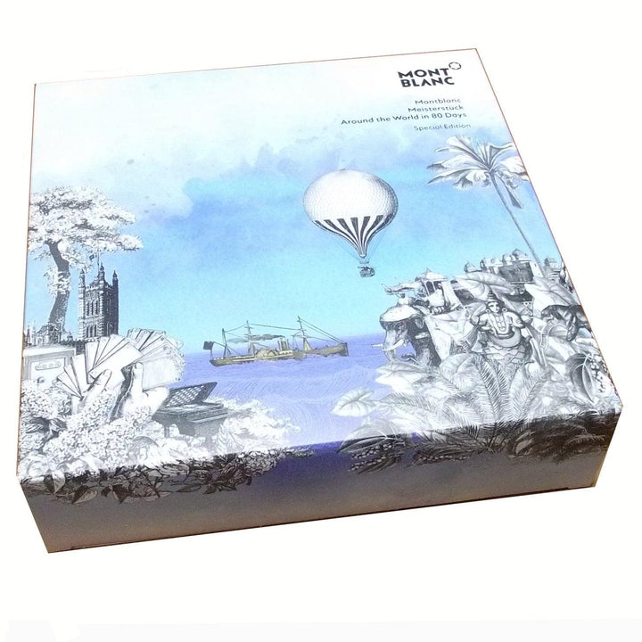 Montblanc Solitaire medium kuglepen Meisterstück Jorden rundt på 80 dage blå 126355 - Capodagli 1937