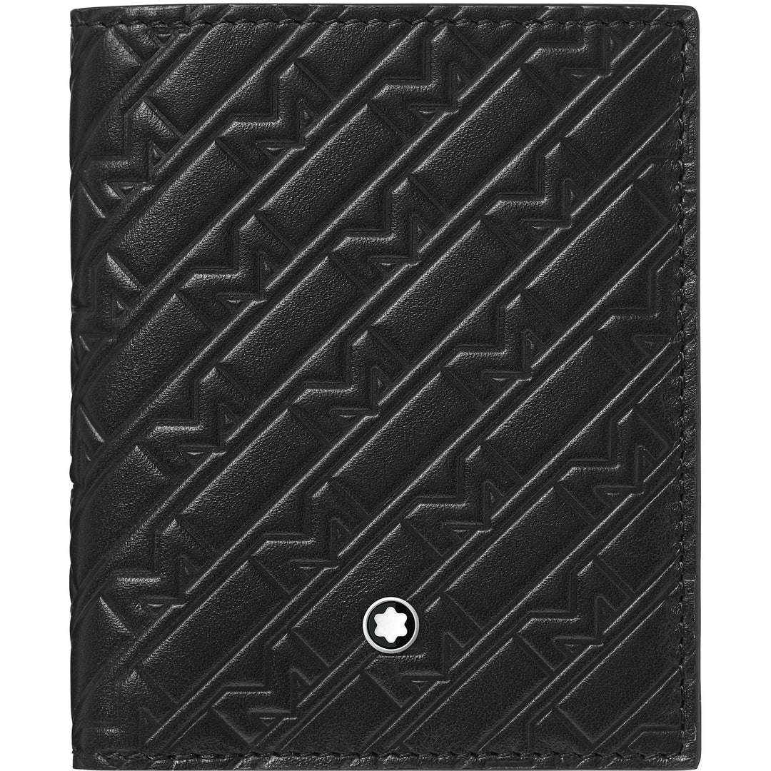 Montblanc visitekaarthouder met vak voor bankbiljetten Montblanc M_Gram 4810 zwart 128641 - Capodagli 1937