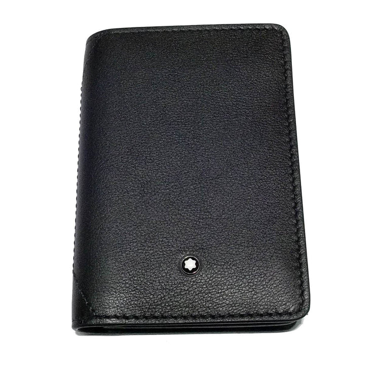 Suport pentru cărți de vizită Montblanc cu gușă în formă de U Meisterstück Sfumato bleumarin 123726 - Gioielleria Capodagli