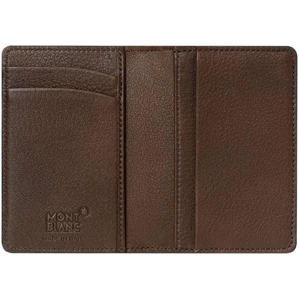 Montblanc visitkortshållare Meisterstuck Sfumato brun 118361 - Gioielleria Capodagli