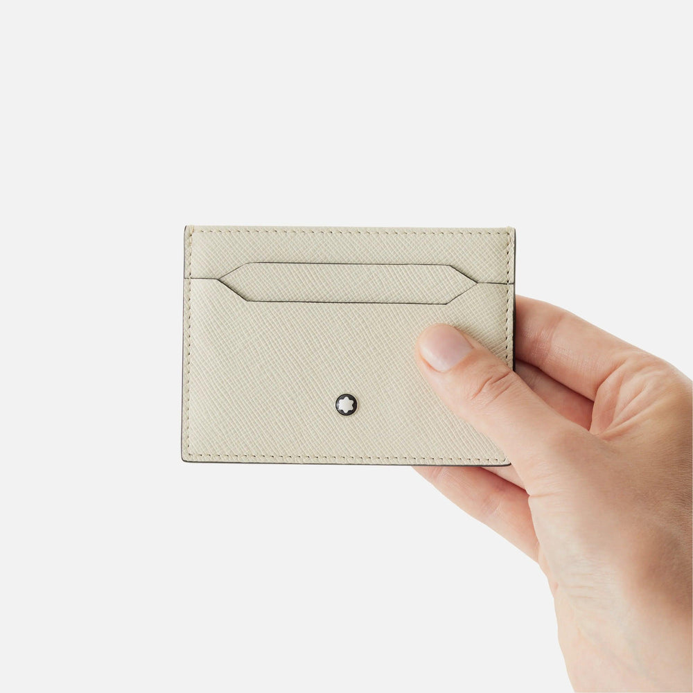 Montblanc držák na karty 5 přihrádek Montblanc Sartorial barva slonové kosti 130838 - Capodagli 1937