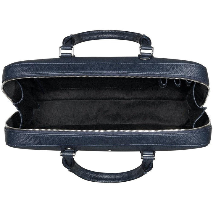 Portadocumentos delgado Montblanc Meisterstuck Soft Grain azul 116733 - Joyería Capodagli