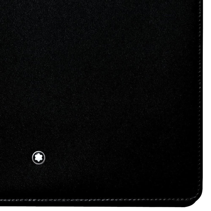 Montblanc μεσαίο μαύρο πρόχειρο Meisterstück μορφή A5 103386 - Capodagli Jewellery