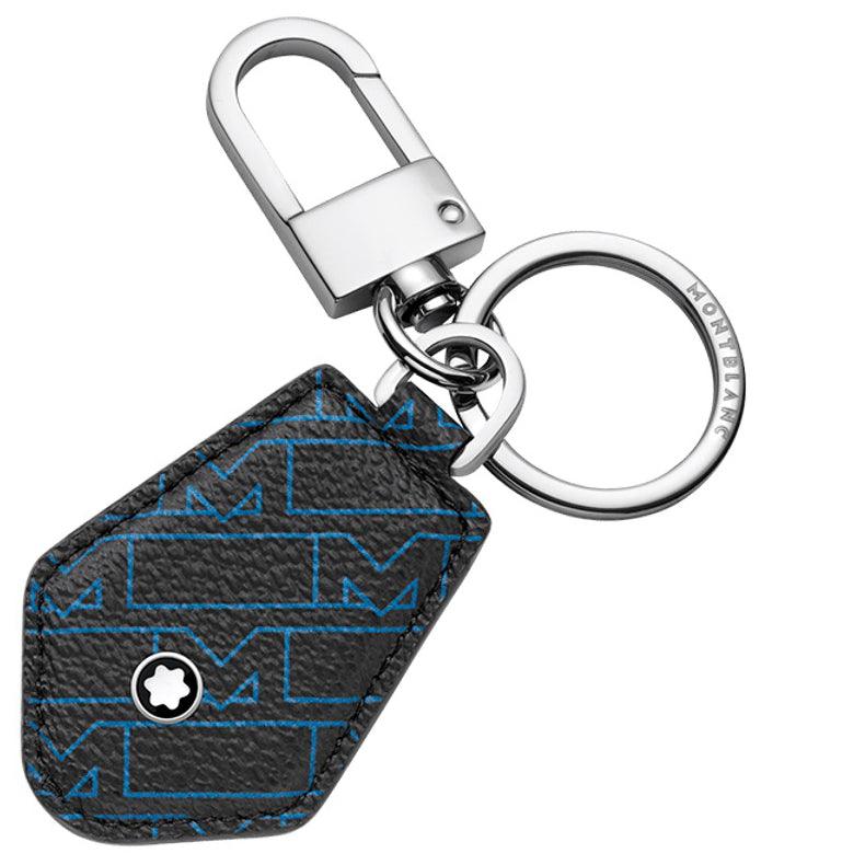 Montblanc ruitvormige sleutelhanger Montblanc M_Gram 4810 blauw 127920 - Capodagli 1937