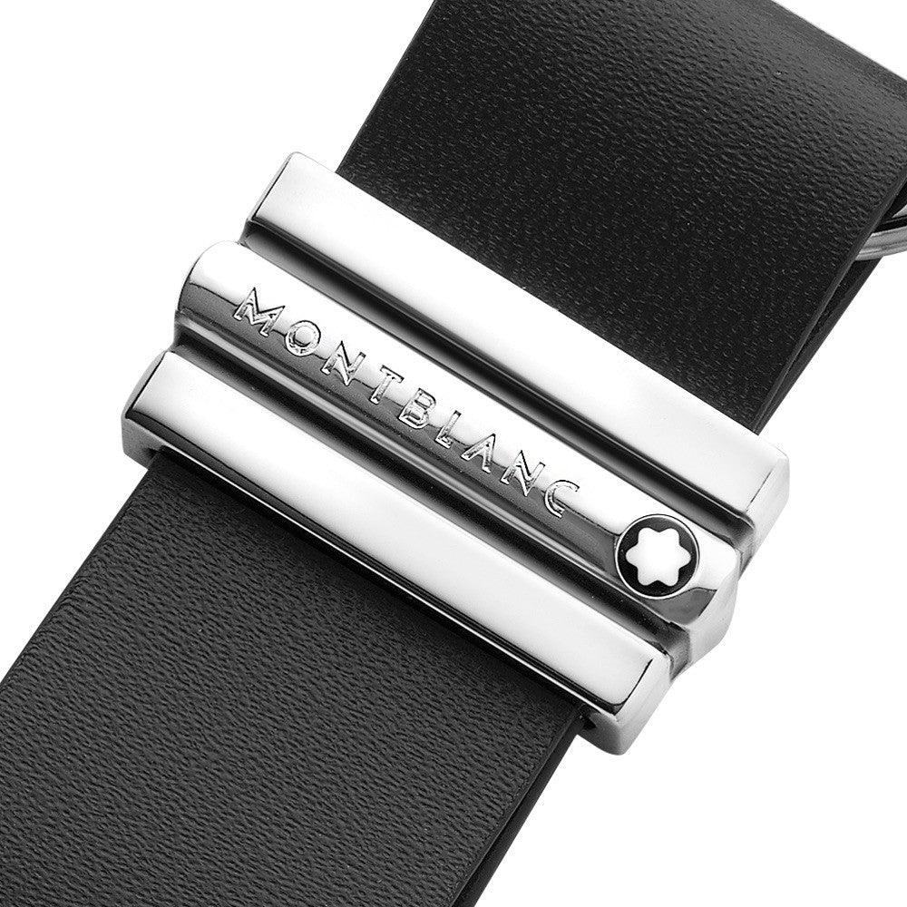 Μπρελόκ Montblanc με κρίκους και γάντζο Meisterstück μαύρο 118321 - Capodagli 1937