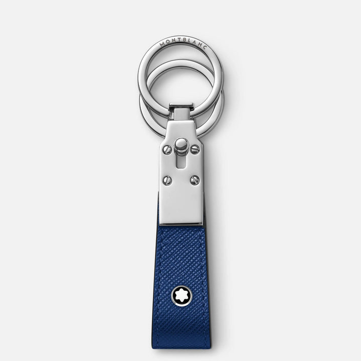 Montblanc key ring with Montblanc Sartorial blue loop 130817 - Capodagli 1937