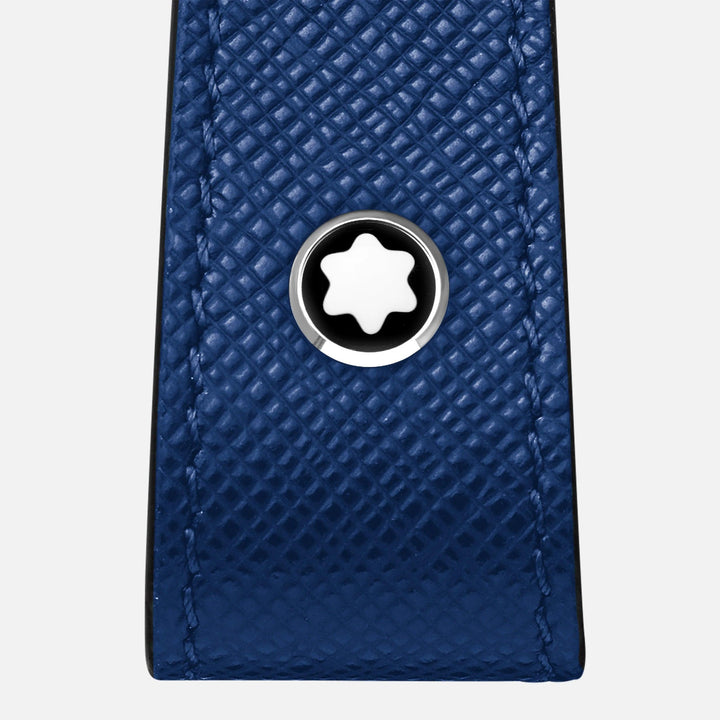 Montblanc key ring with Montblanc Sartorial blue loop 130817 - Capodagli 1937