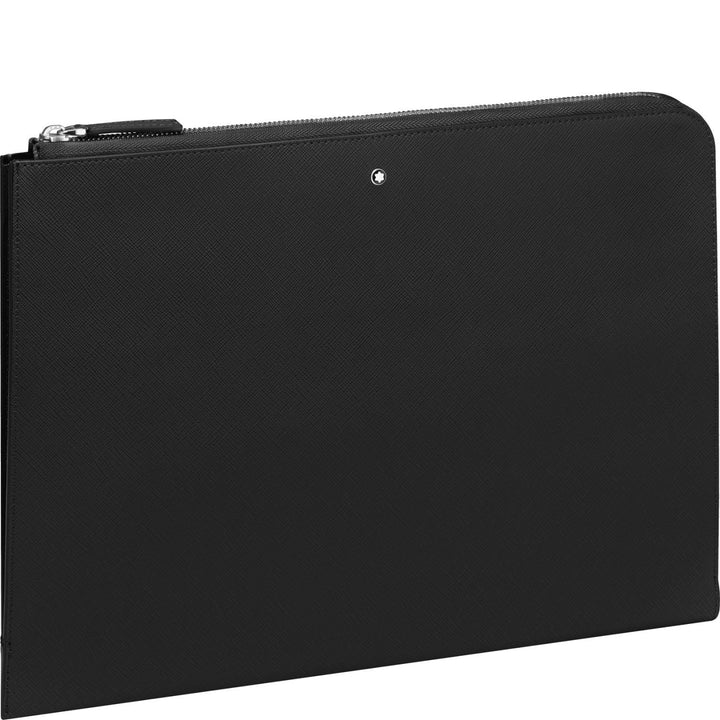 Portadocumentos Montblanc con cremallera Montblanc Sartorial negro 124180 - Joyería Capodagli