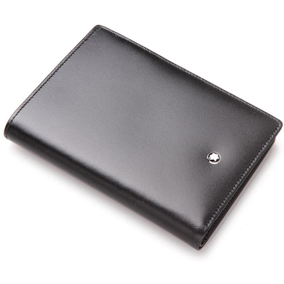 Montblanc Geldbörse 11 Fächer mit Ausweishalter Meisterstück schwarz 35799 - Capodagli Jewellery