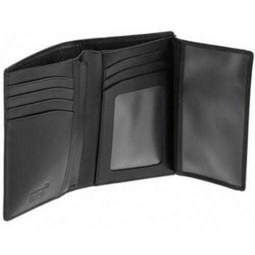 Portefeuille Montblanc 11 compartiments avec porte-document d'identité Meisterstück noir 35799 - Capodagli Bijoux