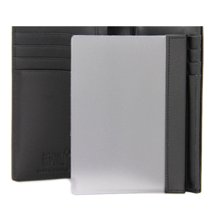 Portefeuille Montblanc 11 compartiments avec porte-document d'identité Meisterstück noir 35799 - Capodagli Bijoux