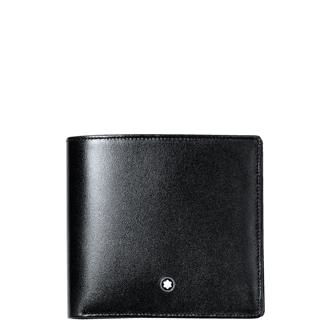 Montblanc pung 11 rum med gennemsigtig lomme Meisterstück sort 130071 - Capodagli 1937