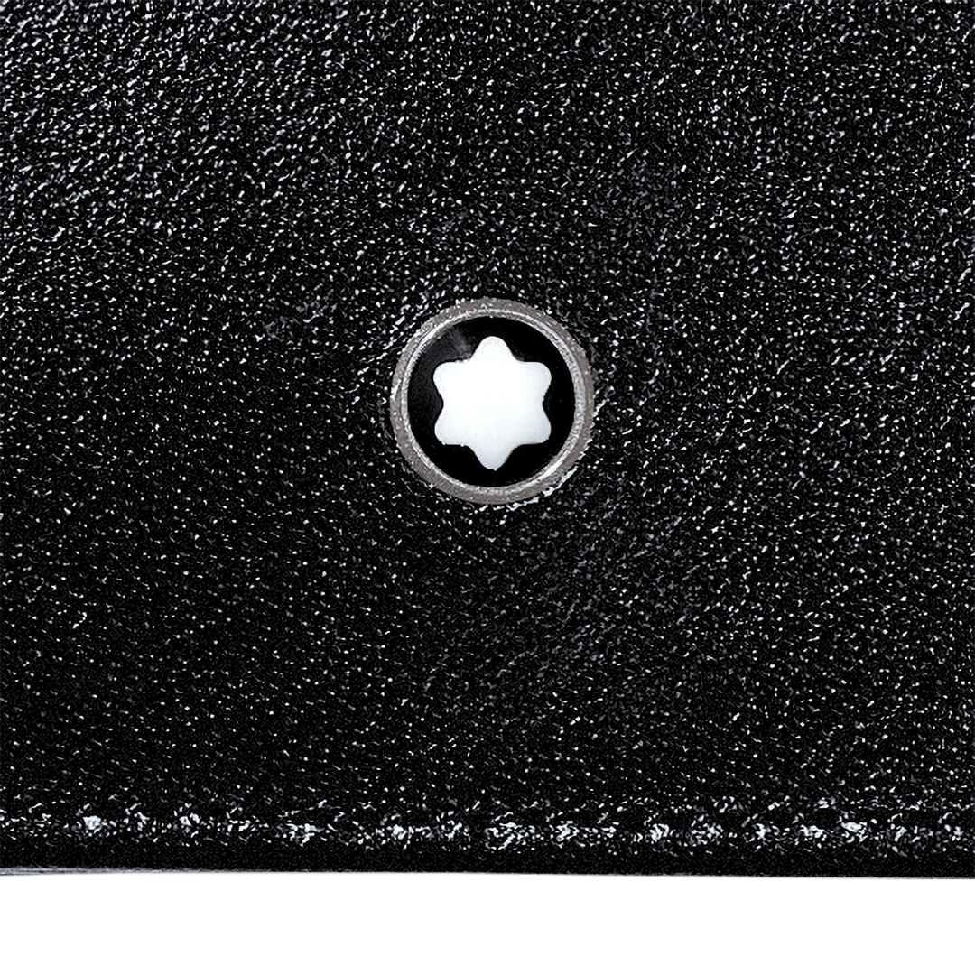 Montblanc pung 11 rum med gennemsigtig lomme Meisterstück sort 130071 - Capodagli 1937