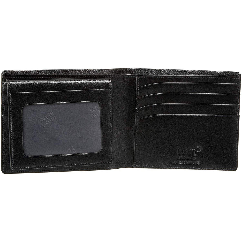 Montblanc Portemonnaie 11 Fächer mit transparentem Fach Meisterstück schwarz 7162 - Capodagli Jewellery
