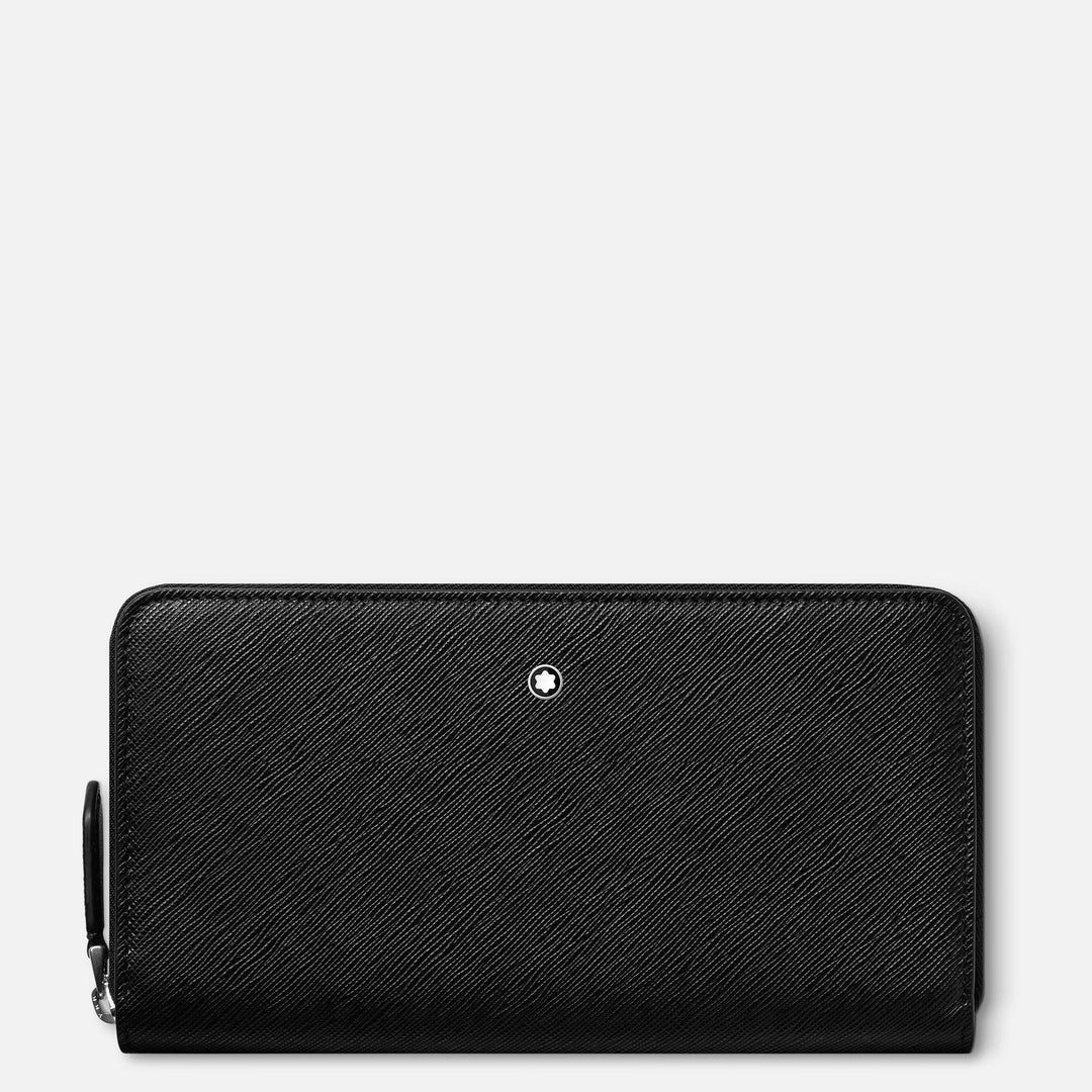 Montblanc portafoglio 12 scomparti con cerniera completa Montblanc Sartorial nero 130319 - Capodagli 1937