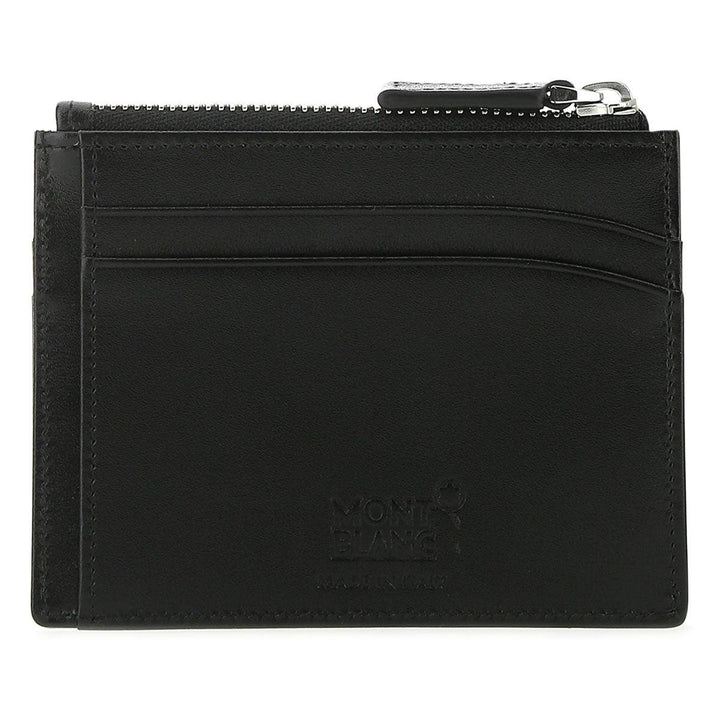 Cartera Montblanc 4 compartimentos con cremallera Meisterstück negro 126223 - Joyería Capodagli