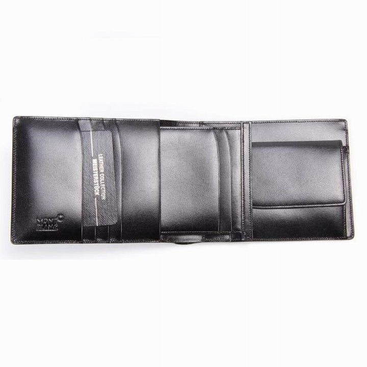 Montblanc plånbok 4 fack med identitetsdokumenthållare Meisterstück svart 6179 - Capodagli 1937