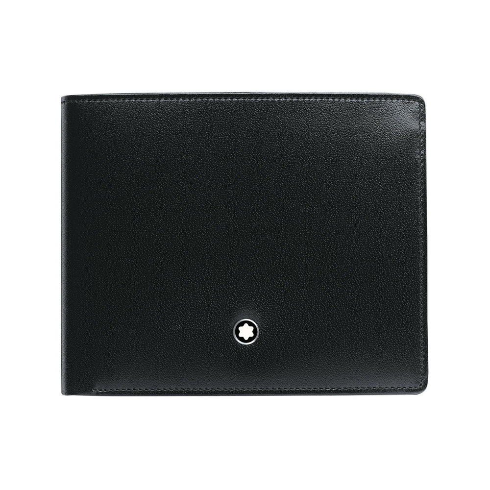 Montblanc Geldbörse 6 Fächer mit 2 transparenten Taschen Meisterstück schwarz 16354 - Capodagli Jewellery