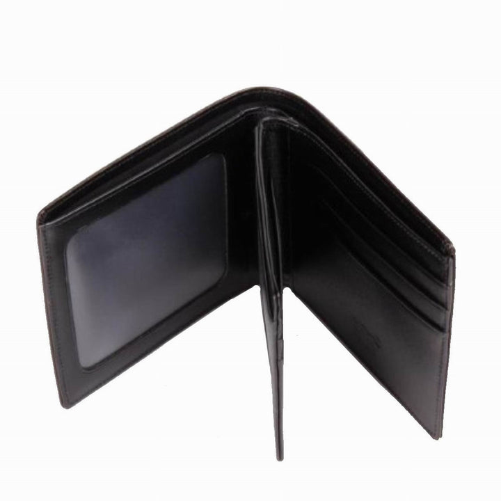 Montblanc pung 6 rum med 2 gennemsigtige lommer Meisterstück sort 16354 - Capodagli Jewellery