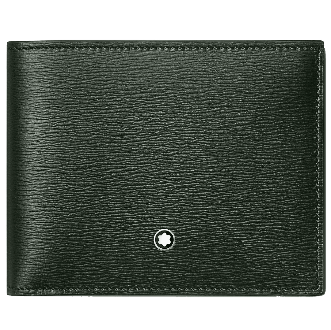 Montblanc portemonnee 6 vakken Meisterstück 4810 Diep Bosgroen 129243 - Capodagli 1937