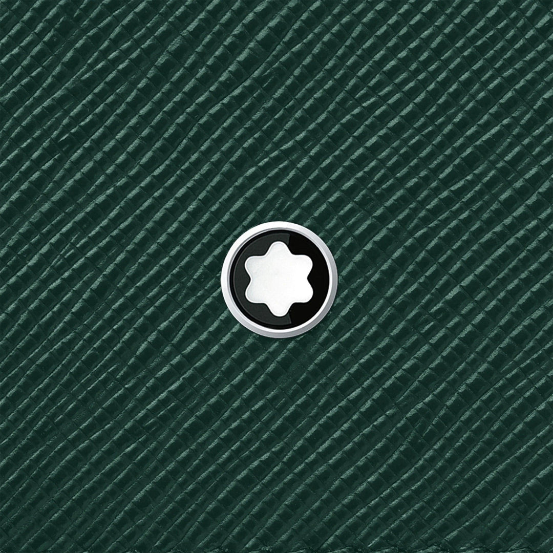 Montblanc plånbok 6 fack Montblanc Sartorial engelsk grön smaragd 130821 - Capodagli 1937