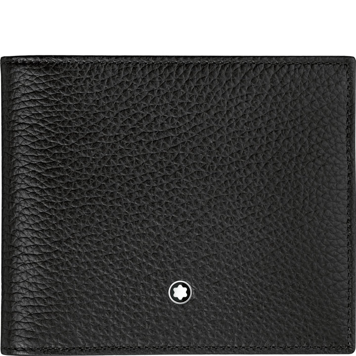 Montblanc portemonnee 8 vakken Meisterstück Soft Grain zwart 114464 - Capodagli 1937