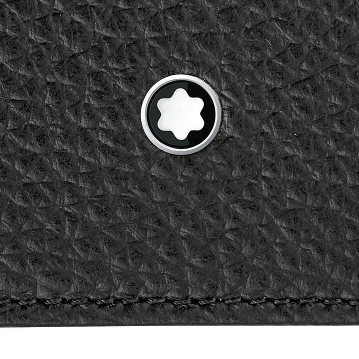 Montblanc portemonnee 8 vakken Meisterstück Soft Grain zwart 114464 - Capodagli 1937