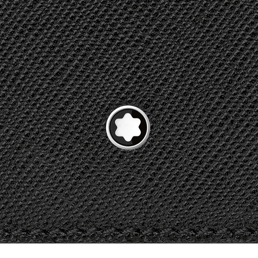 Portefeuille Montblanc 8 compartiments Sartorial noir 113211 - Capodagli Jewellery
