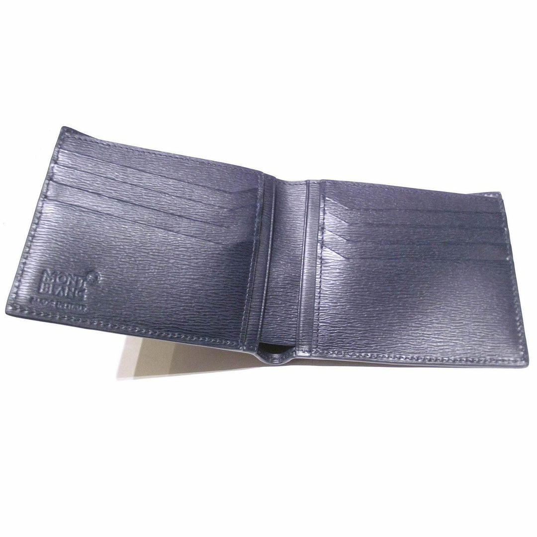 Portefeuille Montblanc 8CC 4810 Westside bleu 118656 - Capodagli Bijoux