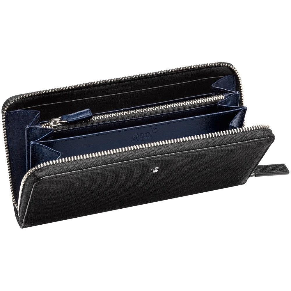 Montblanc 8CC plånbok med dragkedja och myntväska Meisterstuck Selection Unicef ​​​​116315 - Capodagli Jewellery