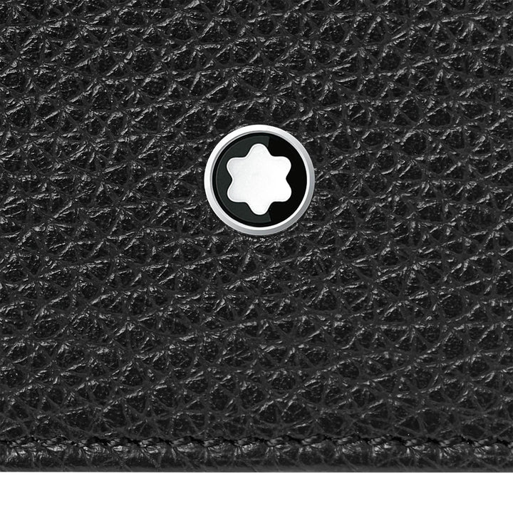 Montblanc Geldbörse mit 8 Fächern Meisterstück Soft Grain schwarz 126251 - Gioielleria Capodagli