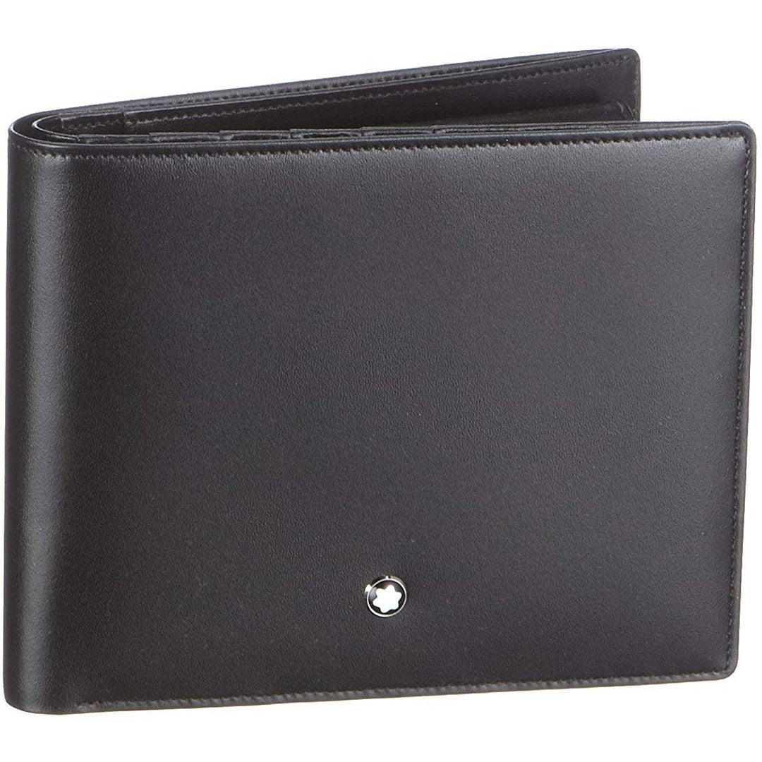 Montblanc velká peněženka 5 přihrádek s peněženkou na mince Meisterstück černá 14103 - Capodagli Jewellery