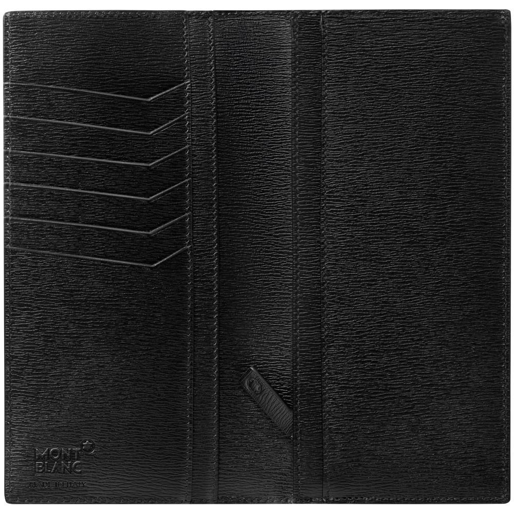 Montblanc lang pung 6 rum med lynlåslomme 4810 Westside sort 114694 - Capodagli Jewellery