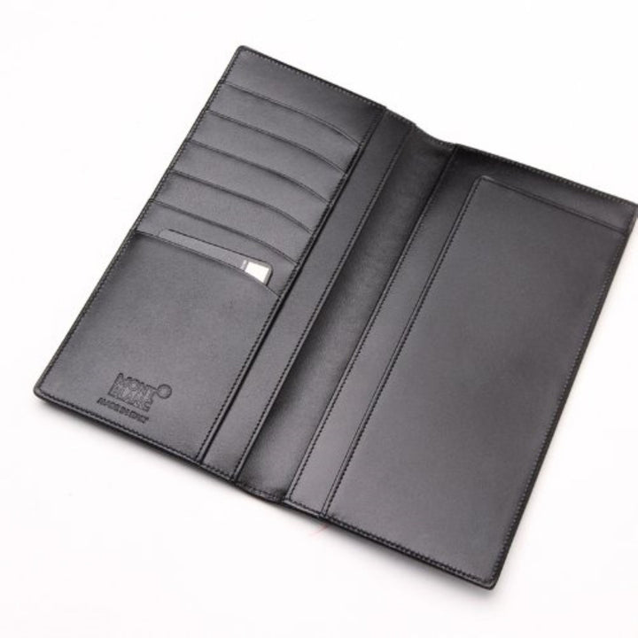 Montblanc vertikale Geldbörse 6 Fächer Meisterstück schwarz 35790 - Capodagli Jewellery