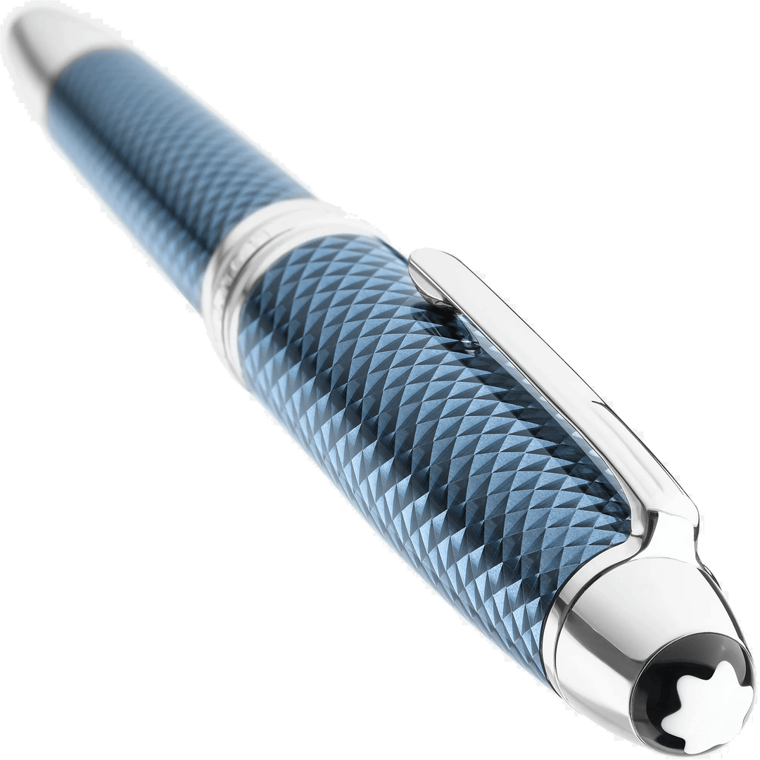 Rouleau Montblanc Meisterstück Glacier Solitaire bleu 129408 - Capodagli 1937