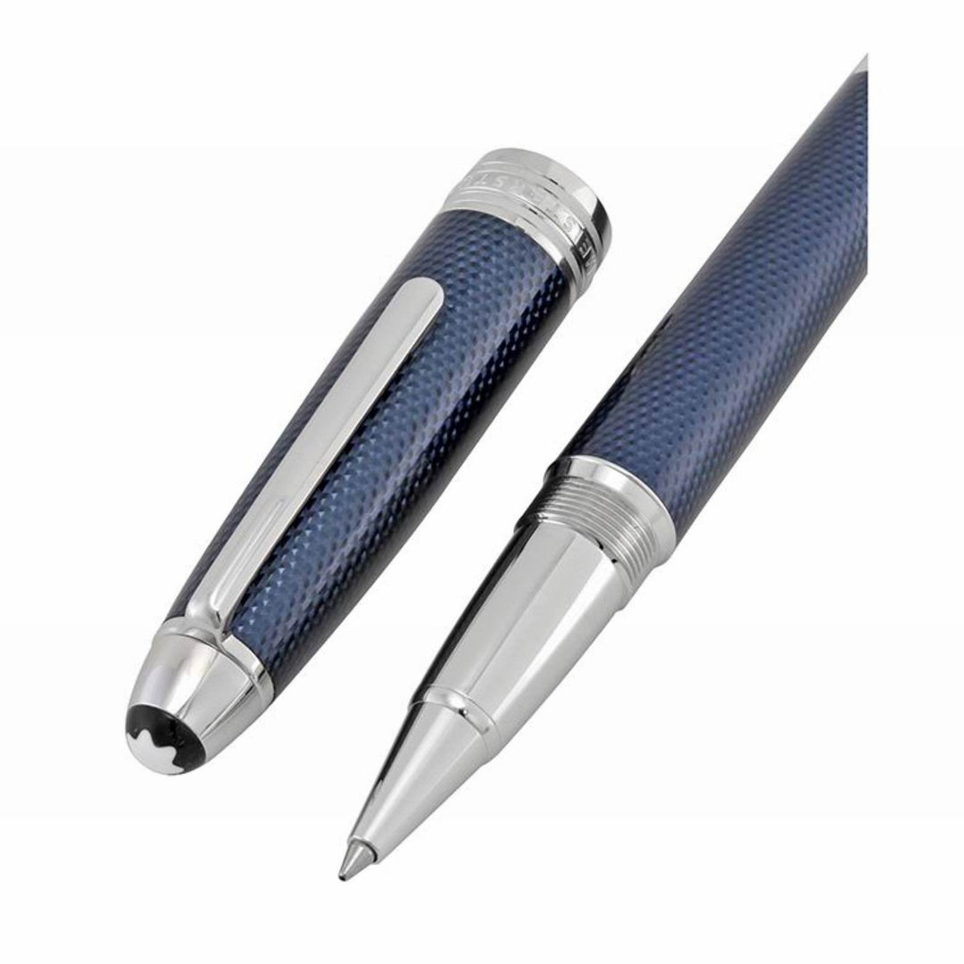 Montblanc Roller Meisterstück Solitaire Blue Hour LG 112890 - Capodagli Jewelry