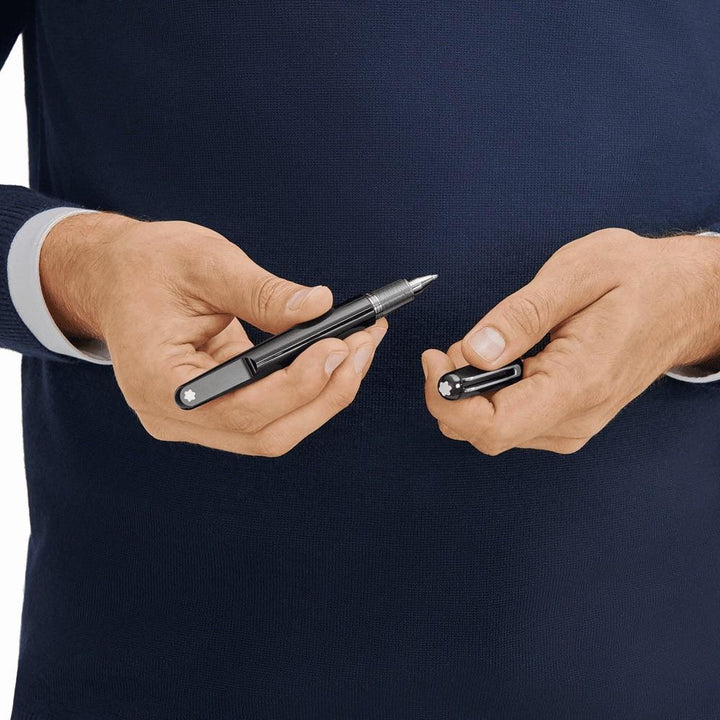 Montblanc Roller Montblanc M μαύρο 117148 - Κοσμήματα Capodagli
