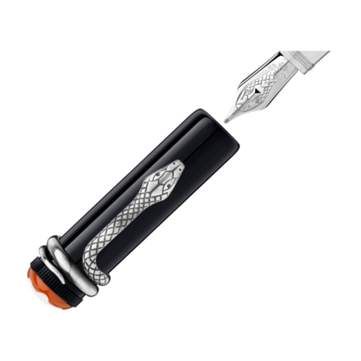 Montblanc Heritage Collection plnicí pero Rouge et Noir speciální edice černý hrot M 114722 - Gioielleria Capodagli