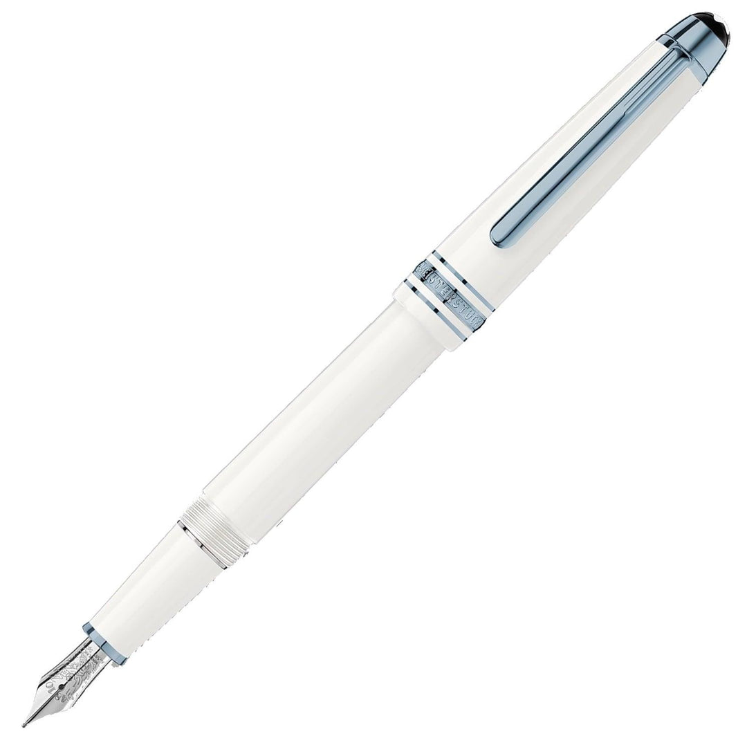 Pióro wieczne Montblanc Meisterstück Glacier Classique biała końcówka M 129399 - Capodagli 1937