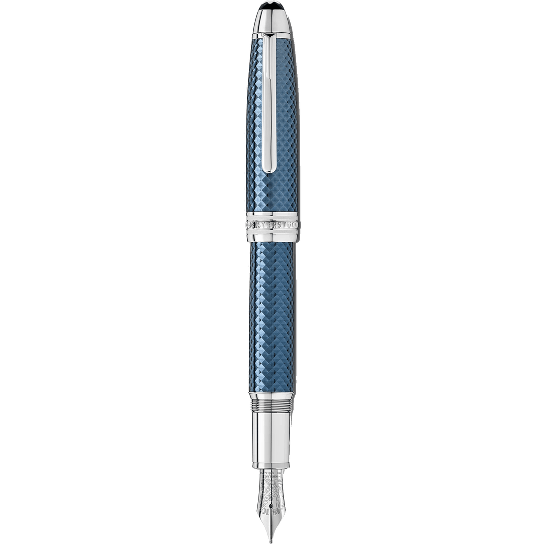 Montblanc Meisterstück Glacier Solitaire Füllfederhalter mit blauer Spitze M 129407 – Capodagli 1937