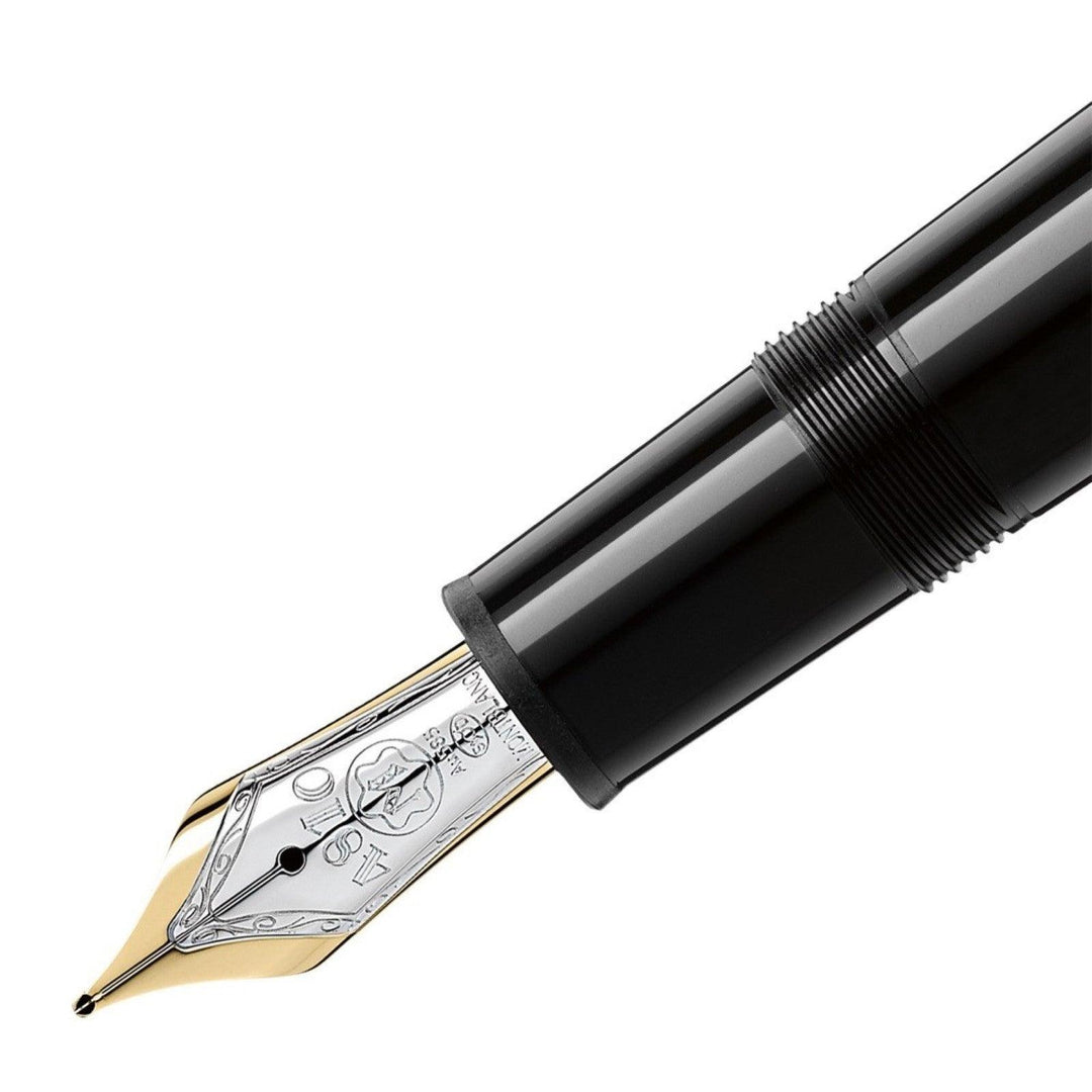 Montblanc fyldepen Meisterstuck Platinum Legrand Traveller tip M 114226 - Gioielleria Capodagli