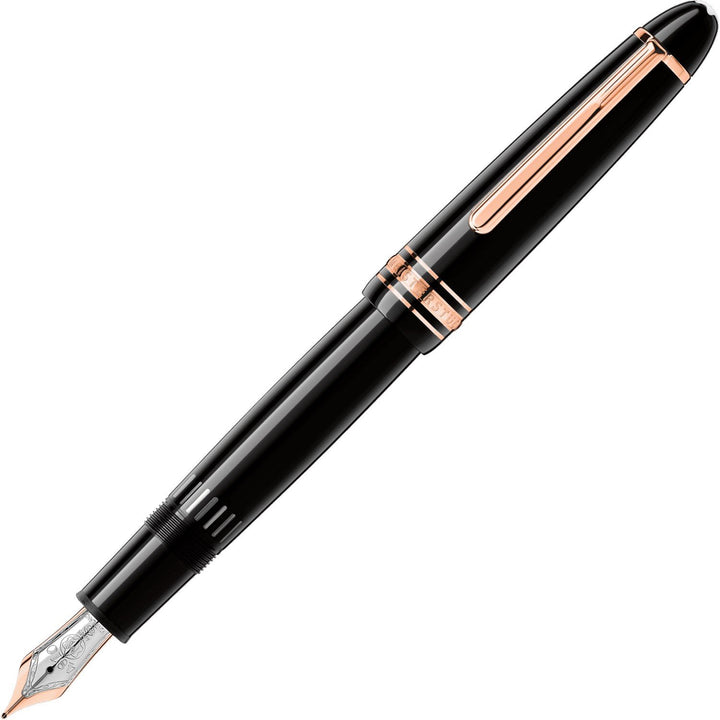 Montblanc Füllfederhalter Meisterstück Rotgold LeGrand Spitze M 112670 - Gioielleria Capodagli