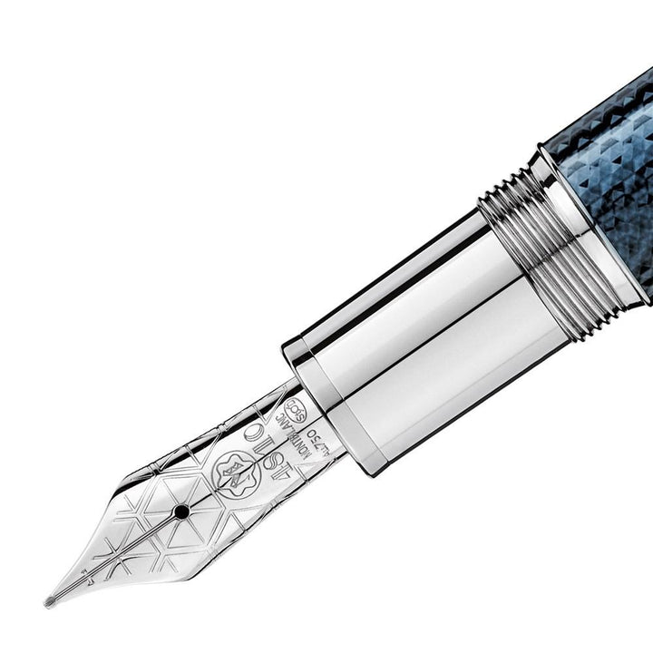 Montblanc Meisterstück Solitaire Blue Hour LeGrand Füllfederhalter 112889 – Capodagli Schmuck