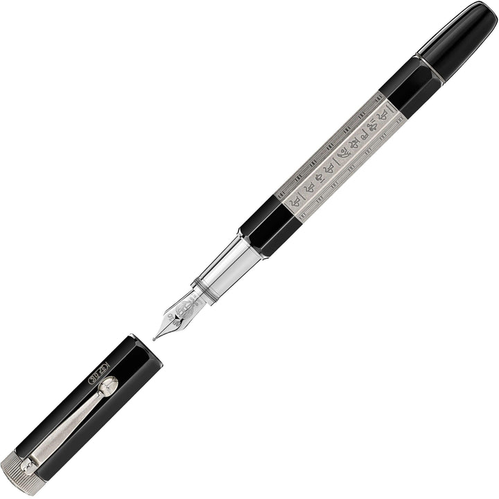 Montblanc stilografica Montblanc Heritage Egyptomania Doué punta M 125484 - Gioielleria Capodagli