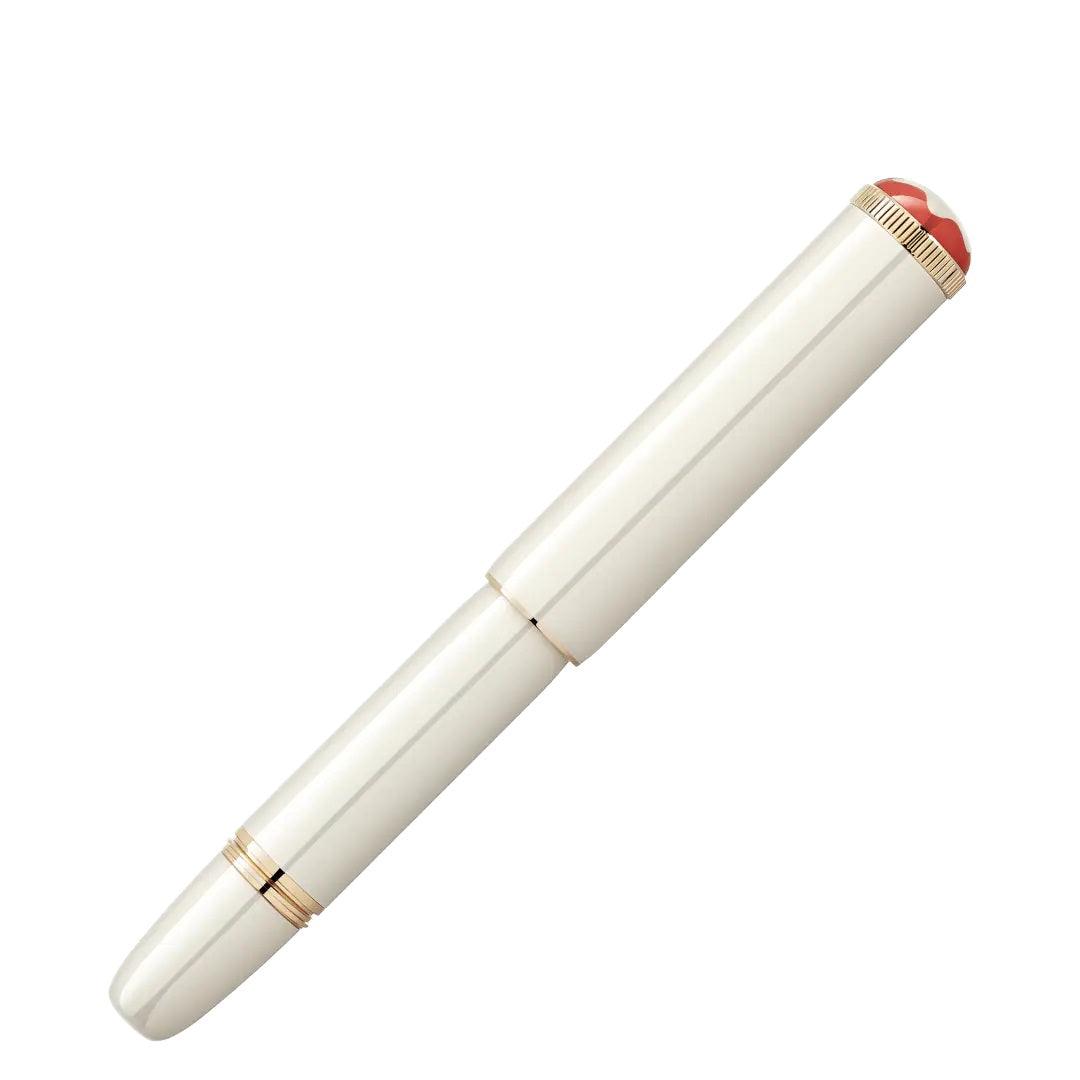 Στυλό Montblanc Montblanc Heritage Rouge et Noir “Baby” Special Edition Ivory χρώμα μύτη F 128120 - Capodagli 1937