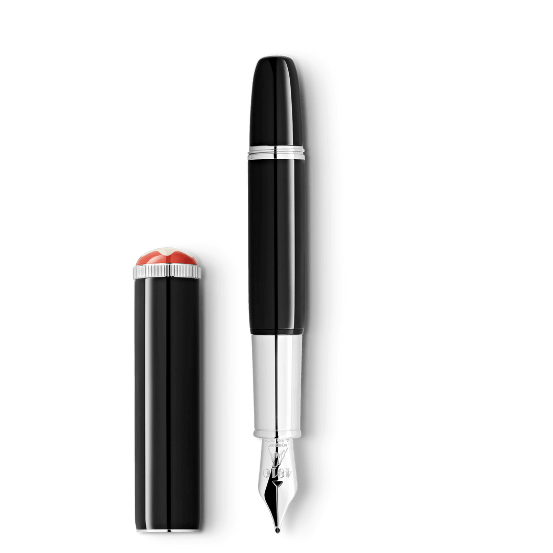 Montblanc Füllfederhalter Montblanc Heritage Rouge et Noir Baby Sonderedition mit schwarzer Spitze F 127800 – Capodagli 1937